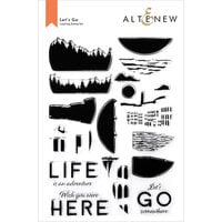 Altenew - Clear Photopolymer Stamps - Let's Go