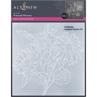 Altenew - Embossing Folder - 3D - Pressed Flowers