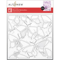 Altenew - Builder Stencil - 3 in 1 Set - Bountiful Butterflies