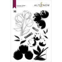 Altenew - Clear Photopolymer Stamps - Cartoon Tulips