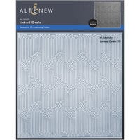 Altenew - Embossing Folder - 3D - Linked Ovals