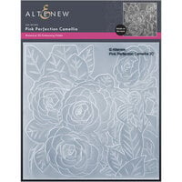 Altenew - Embossing Folder - 3D - Pink Perfection Camellia