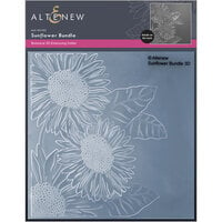 Altenew - Embossing Folder - 3D - Sunflower Bundle