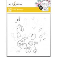 Altenew - Simple Coloring Stencil - 5 in 1 Set - In the Woodland