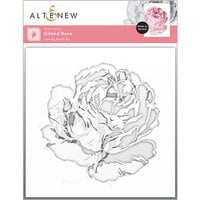 Altenew - Layering Stencil - 3 in 1 Set - Gilded Rose