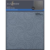 Altenew - Embossing Folder - 3D - Dotty Circles