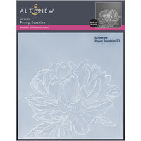 Altenew - Embossing Folder - 3D - Peony Sunshine