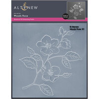 Altenew - Embossing Folder - 3D - Woods Rose