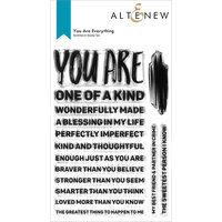 Altenew - Clear Photopolymer Stamps - You Are Everything