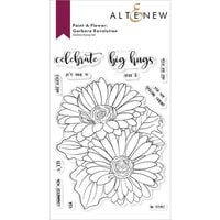 Altenew - Clear Photopolymer Stamps - Paint A Flower - Gerbera Revolution