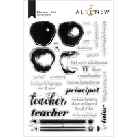 Altenew - Clear Photopolymer Stamps - Educators Rule
