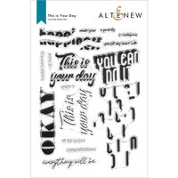 Altenew - Clear Photopolymer Stamps - This is Your Day