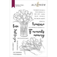 Altenew - Clear Photopolymer Stamps - Timeless Tulips