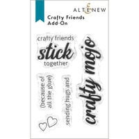 Altenew - Clear Photopolymer Stamps - Crafty Friends Add-On