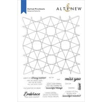 Altenew - Clear Photopolymer Stamps - Dotted Pinwheels