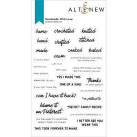 Altenew - Clear Photopolymer Stamps - Handmade With Love