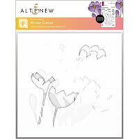 Altenew - Layering Stencil - 3 in 1 Set - Winter Crocus