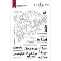 Altenew - Clear Photopolymer Stamps - Gracious Peonies