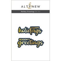Altenew - Dies - Holiday Greetings