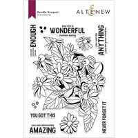 Altenew - Clear Photopolymer Stamps - Doodle Bouquet