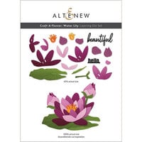 Altenew - Layering Dies - Craft A Flower - Water Lily