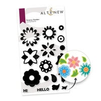 Altenew - Clear Photopolymer Stamps - Groovy Garden