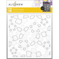 Altenew - Simple Coloring Stencil - 3 in 1 Set - Sixties Sunshine