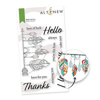 Altenew - Clear Photopolymer Stamps - Boho Arrow