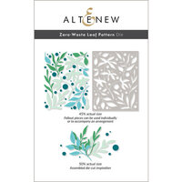 Altenew - Dies - Zero-Waste Leaf Pattern