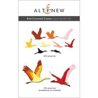 Altenew - Layering Dies - Red-Crowned Cranes