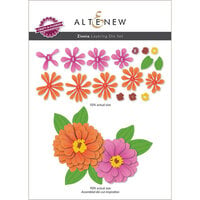 Altenew - Layering Dies - Craft A Flower - Zinnia