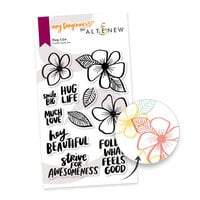 Altenew - Clear Photopolymer Stamps - Hug Life