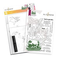 Altenew - Clear Photopolymer Stamps And Stencils - Build-A-Garden - Rocktrumpet