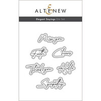 Altenew - Dies - Elegant Sayings