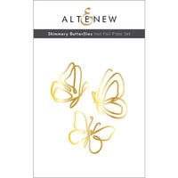 Altenew - Hot Foil Plate - Shimmery Butterflies