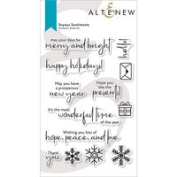 Altenew - Clear Photopolymer Stamps - Joyous Sentiments