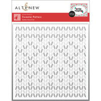 Altenew - Builder Stencil - 2 in 1 Set - Sweater Pattern