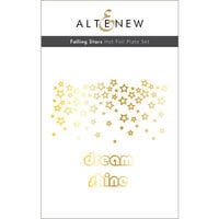 Altenew - Hot Foil Plate - Falling Stars