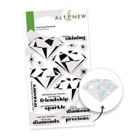 Altenew - Clear Photopolymer Stamps - Inspiring Diamond