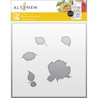 Altenew - Simple Coloring Stencil - Made with Love