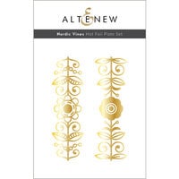 Altenew - Hot Foil Plate - Nordic Vines
