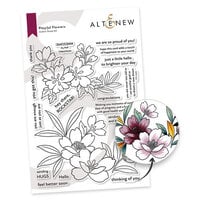 Altenew - Clear Photopolymer Stamps - Playful Flowers