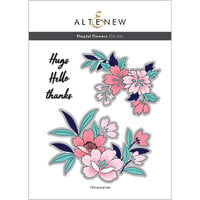 Altenew - Dies - Playful Flowers