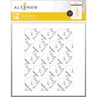 Altenew - Simple Coloring Stencil - 3 in 1 Set - Dainty Hearts