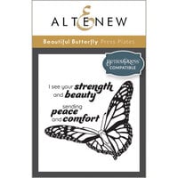 Altenew - Press Plates - Beautiful Butterfly