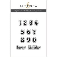 Altenew - Dies - Lighthearted Birthday Greetings