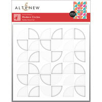 Altenew - Builder Stencil - 3 in 1 Set - Modern Circles