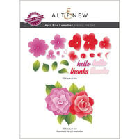 Altenew - Layering Dies - Craft A Flower - April Kiss Camellia