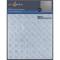 Altenew - Embossing Folder - 3D - Natural Wicker Pattern