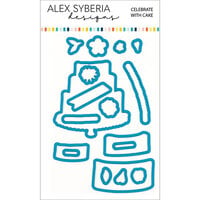 Alex Syberia Designs - Dies - Celebrate With Cake